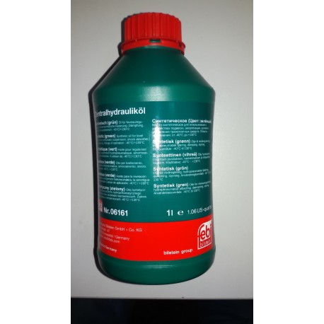 Жидкость гидравлическая FEBI 06161 зеленая (канистра 1л)