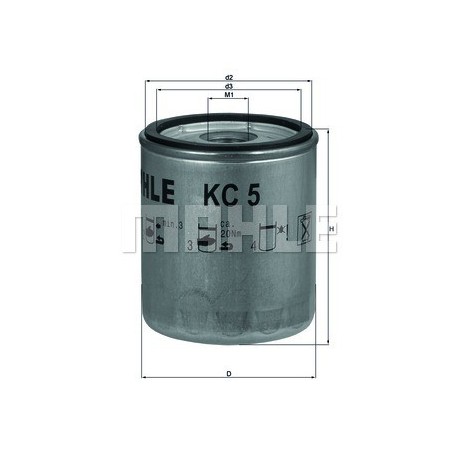 Фильтр топливный KNECHT KC 5