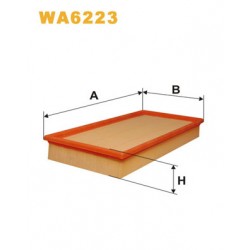 Елемент фільтруючий повітря WIX WA6223