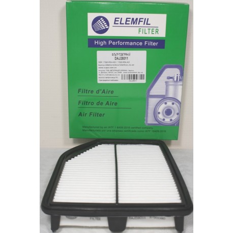 Фильтр воздушный ELEMFIL DAJ28011