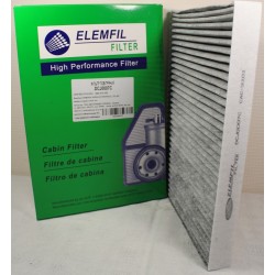Фільтр повітряний салон ELEMFIL DCJ0007C вугільний