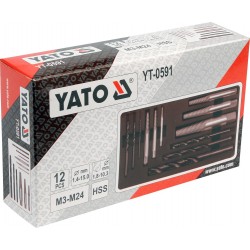 YT - 0591 Набір екстракторів і свердел по металу, шт YATO