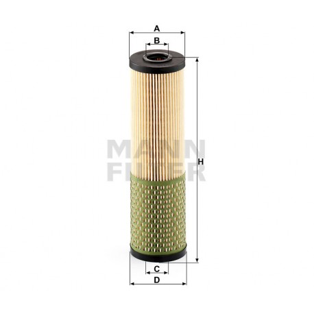 Фильтр масляный Mann HU736x