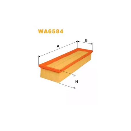 Элемент фильтрующий воздуха WIX WA6584