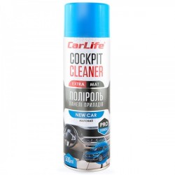 Поліроль пластика CarLife Cockpit Cleaner CF524 EXTRA MAT нова машина500мл