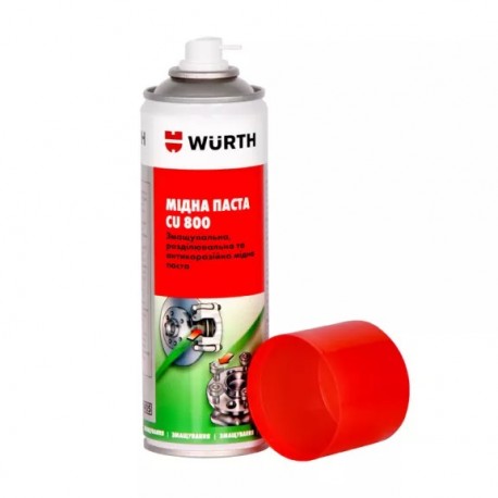 Мідна паста спрей CU 800 Wurth 08938001 100гр