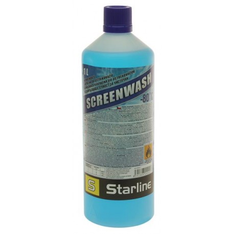 Жидкость для омывания стекол автомобиля STARLINE SCREENWASH -80 ⁰С