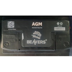 Аккумулятор залитый 6СТ-80 BEAVERS AGM (800А) (R+)
