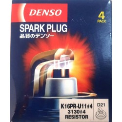 Свеча зажигания Nickel DENSO K16PR-U11 (4шт)