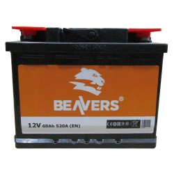 Акумулятор залитий 6СТ-600 BEAVERS (520А) (R+)