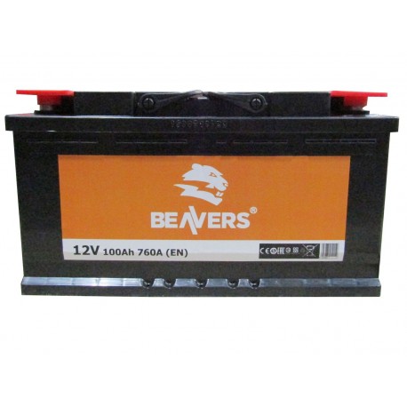 Акумулятор залитий 6СТ-100 (R+) BEAVERS (760А)