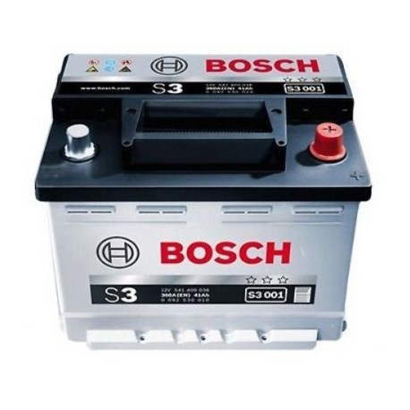 Аккумулятор залитый 6СТ-45АзЕ Bosch S3 Silver (400А) (R+)