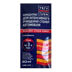 VERYLUBE Віддалювач слідів комах концентрат 20 мл ХВ 40104