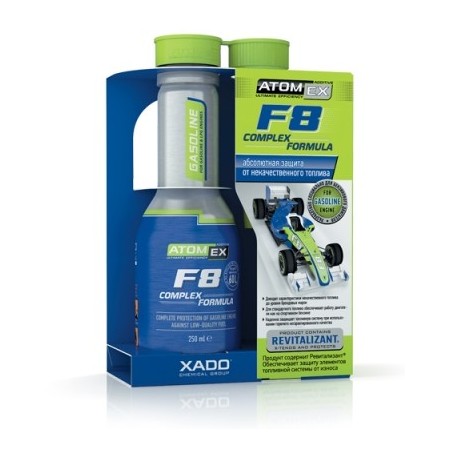 F8 Complex Formula (Gasoline) - защита бензинового двигателя AtomEx