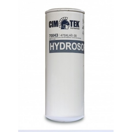 Фильтр для дизельного топлива, 475 XL HS-II-30 (гидроабсорбирующий, до 120 л/мин) CIM-TEK