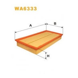 Элемент фильтрующий воздуха WIX WA6333