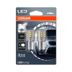 Лампа LED 12V 21/5W BAY15d Osram (1457CW-02B )