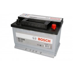 Аккумулятор залитый 6СТ-70АзЕ Bosch S3 Silver (640А) (R+) 0092S30080
