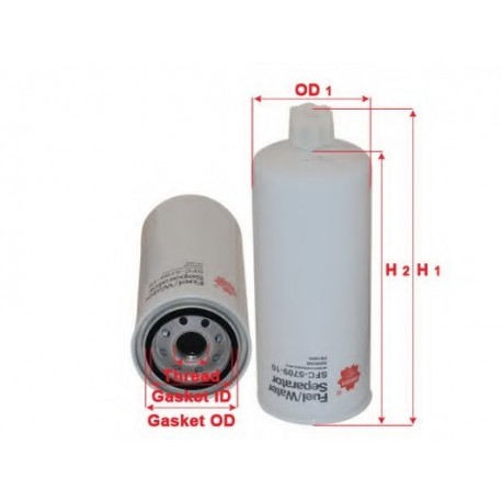 Фильтр топливного сепаратора Sakura SFC570910