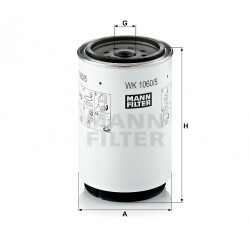 Фильтр топливный VOLVO FH12,FH16 (TRUCK) WK1060/5X (пр-во MANN)