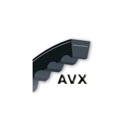 Ремень клиновой AVX 10-1375 la RUBENA автомобильный с фасонным зубом