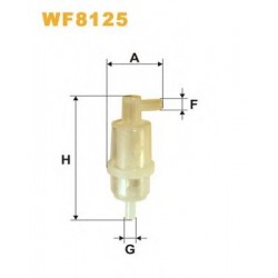 Фильтр топливный WIX WF8125