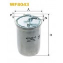 Фильтр топливный FORD, VW, HONDA WF8043 WIXFILTRON