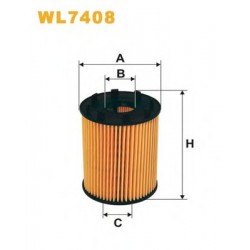 Фільтр масляний FIAT WL7408 (OE670) WIX