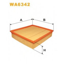 Фільтр повітряний WA6342 WIX