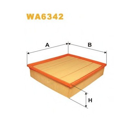 Фильтр воздушный MB SPRINTER, VITO WA6342 (AP157) WIX
