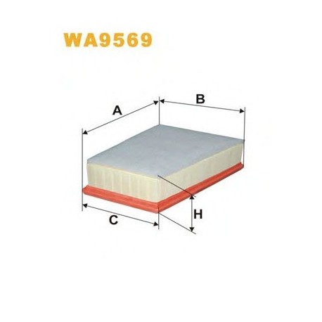 Фильтр воздушный WA9569 (185/4) WIX