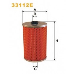 Фильтрующий элемент топливного фильтра 33112E (FN PM808) (PM808/T) WIX