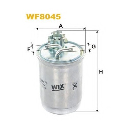 Фильтр топливный VW T4, PASSAT WF8045 (PP839) WIX