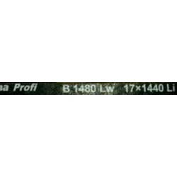 Ремень приводной клиновой В (Б)-1480 Lw RUBENA