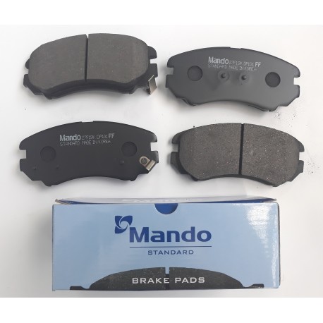 Колодки тормозные передние дисковые MANDO MPH 23
