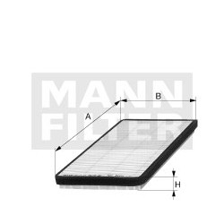 Фильтр воздушный салона CU 2136 (пр-во MANN)