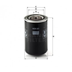 Фильтр топливный высокого давления WDK 925 (пр-во MANN) DAF 95XF