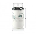 Фильтр топливный низкого давления Mann WK 940/20 RVI Magnum, Midlum, Premium, Kerax