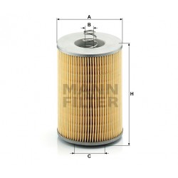 Фильтрующий элемент масляного фильтра MANN H 1275 X MB LK, SK, MK, NG, O301-O303