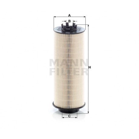 Фильтрующий элемент топливного фильтра MANN PU 966/2 X DAF CF75, CF85, XF95, BOVA