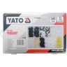 YT-06653 Набір кріплень для автосалонної обшивки RENAULT, 345 шт YATO